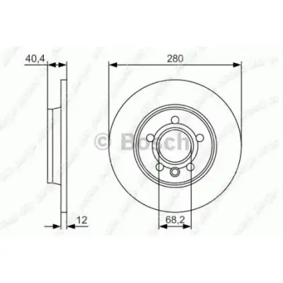 BOSCH 0986479R91 Arka Fren Aynası - 6. Görsel