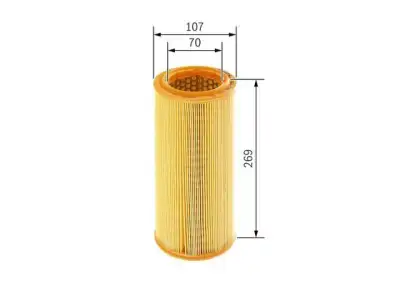 BOSCH 1457433307 Hava Filtresi - 5. Görsel