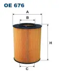 FILTRON OE676 Yağ Filtresi