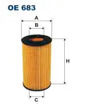 FILTRON OE683 Yağ Filtresi