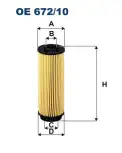 FILTRON OE67210 Yağ Filtresi