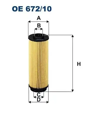 FILTRON OE67210 Yağ Filtresi