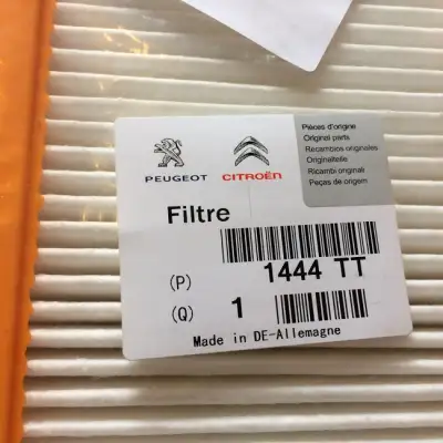 Hava Filtresı Psa Orjinal CITROEN DS MINI OPEL PEUGEOT 1444TT - 2. Görsel