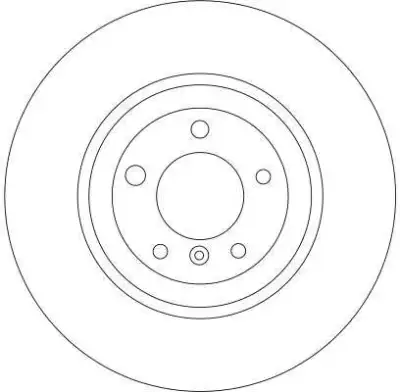 Ön Fren Aynasi Bmw 7 E65-E66-E67 01-09 348X30X28.4Xhavali - 2. Görsel