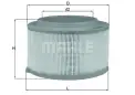 MAHLE LX3458 Hava Filtresi