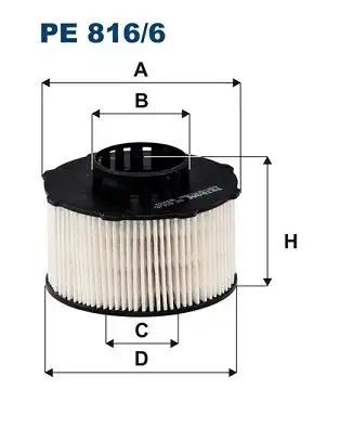 FILTRON PE816/6 Yakıt Filtresi