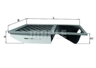 MAHLE LX3583 Hava Filtresi