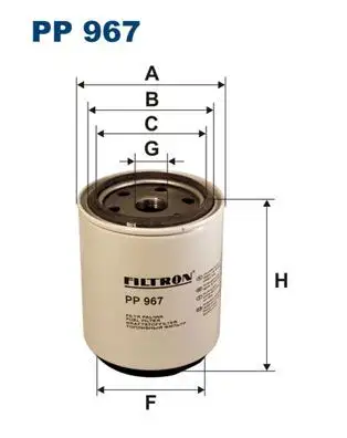FILTRON PP967 Yakıt Filtresi