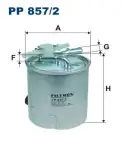 FILTRON PP8572 Yakıt Filtresi
