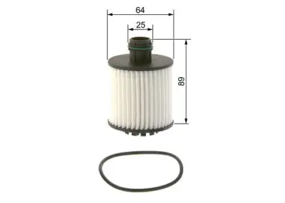 BOSCH F026407259 Yağ Filtresi - 5. Görsel