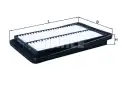 MAHLE LX4138 Hava Filtresi