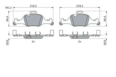 BOSCH 0986424849 Disk Balata - 7. Görsel