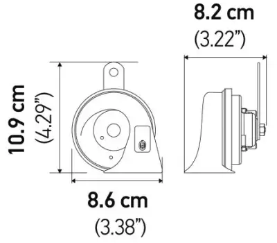 Korna 12V 400/500Hz Bmw Bmw - 6. Görsel