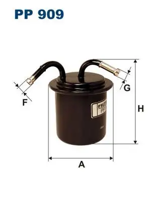 FILTRON PP909 Yakıt Filtresi