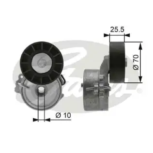 GATES T38392 V Kayış Gergi Rulmanı