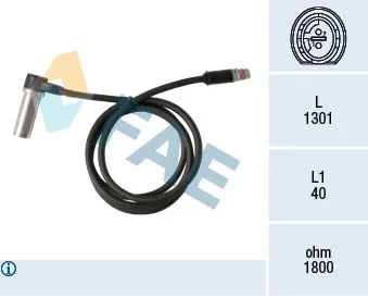 Abs Sensörü Ön Sağ SWAPP 11201 - 1. Görsel