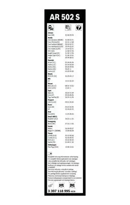 BOSCH 3397118995 Silecek Süpürgesi Ön Takım - 5. Görsel