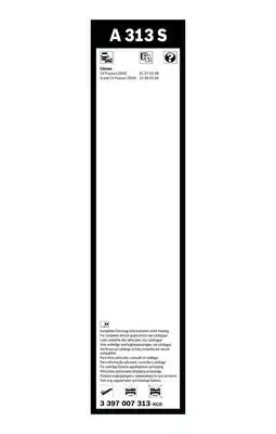 Aerotwin Silecek 80 75Cm Flatblade Muz Tipi - 5. Görsel