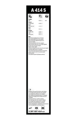 BOSCH 3397007414 Twin Silecek - 5. Görsel