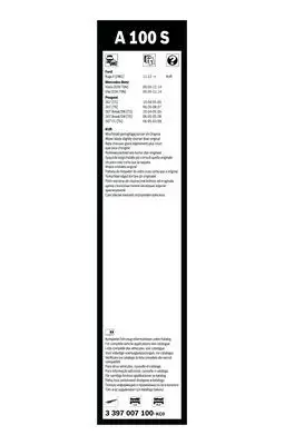 BOSCH 3397007100 Silecek Süpürgesi Ön Takım - 5. Görsel