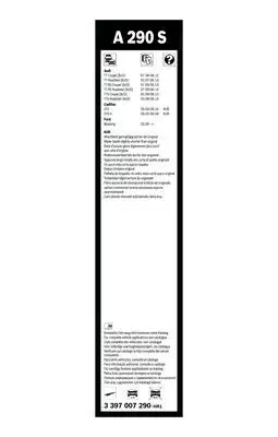 BOSCH 3397007290 Silecek Süpürgesi Ön - 5. Görsel