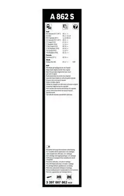BOSCH 3397007862 Twin Silecek - 5. Görsel