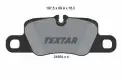 TEXTAR 2455402 Fren Balatası Arka