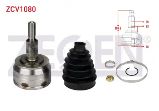 Aks Kafası Ön Dış Sağ veya Sol ZEGEN ZCV1080