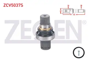 Aks Kafası Ön İç Sağ veya Sol ZEGEN ZCV5037S