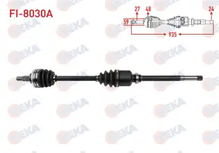 Aks Komple Ön Sağ VEKA FI-8030