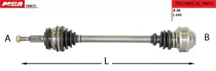 Aks Komple Ön Sol MGA 70417