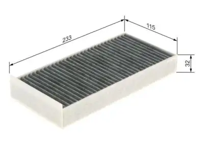 BOSCH 1987435582 Kabin Filtresi - 5. Görsel