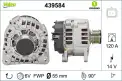 Alternatör 14V 125A Clio II Kng Logan 1.5Dci