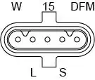 Alternatör BOSCH 1 986 A00 923 - 5. Görsel