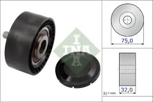 INA 532072210 V Kayış Gergi Rulmanı