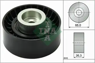 INA 532047010 V Kayış Gergi Rulmanı