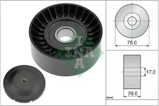 INA 532053610 V Kayış Gergi Rulmanı