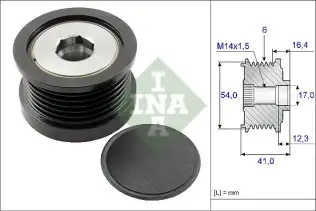 INA 535025910 Alternatör Kasnağı