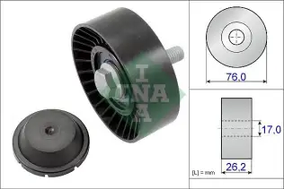 INA 532063210 V Kayış Gergi Rulmanı