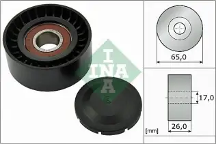 INA 532055710 V Kayış Gergi Rulmanı