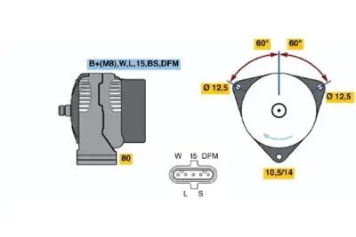 Alternatör Isuzu - 5. Görsel