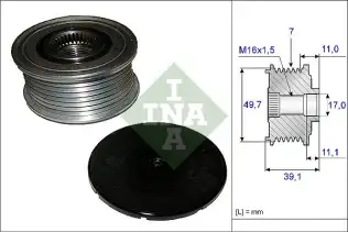 INA 535008410 Alternatör Kasnağı