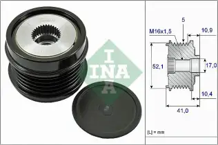 INA 535027210 Alternatör Kasnağı
