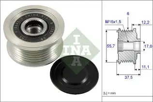INA 535022610 Alternatör Kasnağı