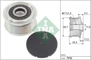 INA 535031810 Alternatör Kasnağı