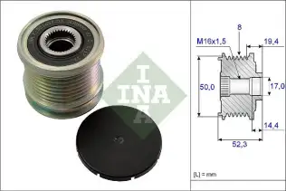 INA 535011110 Alternatör Kasnağı