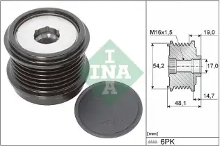 INA 535031010 Alternatör Kasnağı