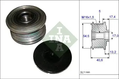 INA 535010910 Alternatör Kasnağı - 1. Görsel