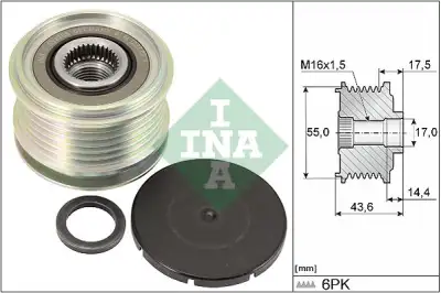 INA 535010510 Alternatör Kasnağı - 1. Görsel