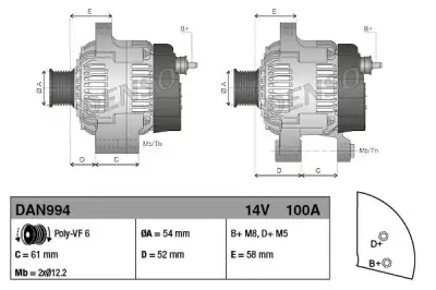 Alternatör Kasnağı  PARS PRS-SH-011210 - 3. Görsel